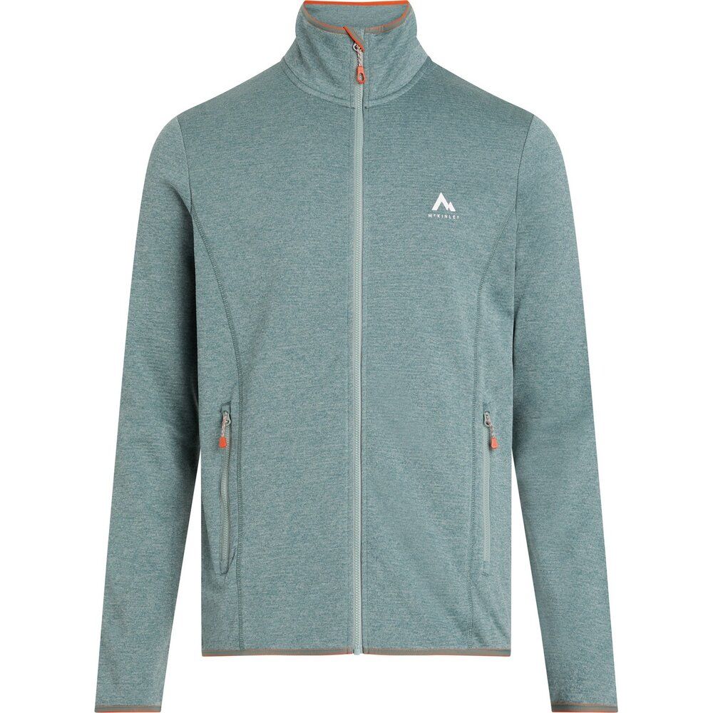 McKinley Roto IV Herren Fleecejacke melange green dark Produktbild 0