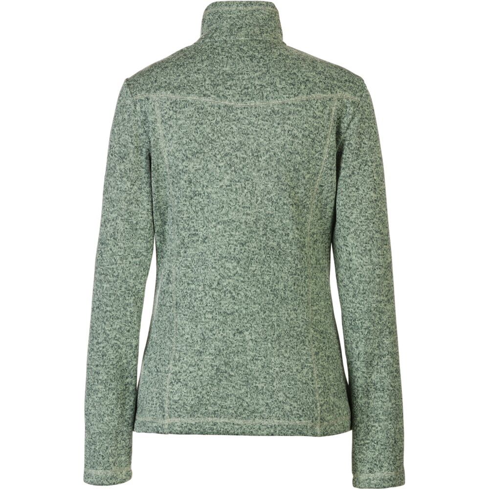 McKinley Rubin III Wms Damen Fleecejacke melange green dark Produktbild 2