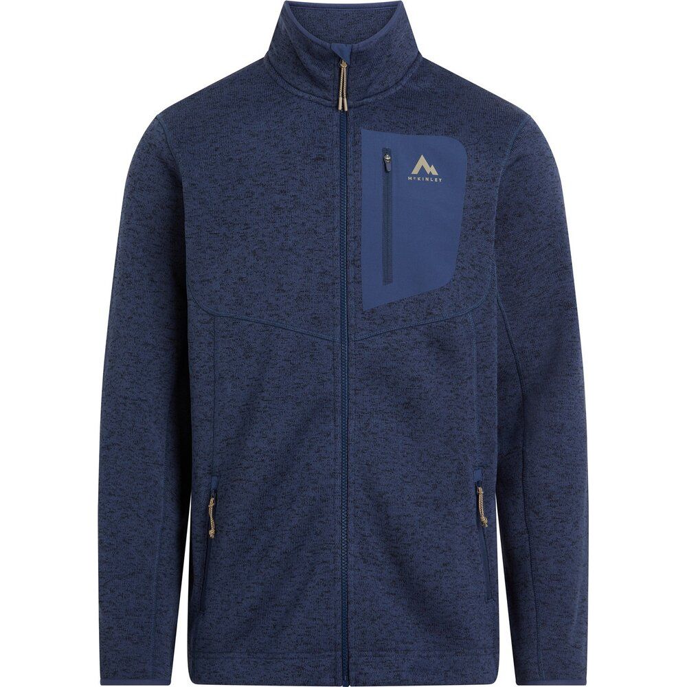 McKinley Skeena III Herren Fleecejacke melange navy Produktbild 0