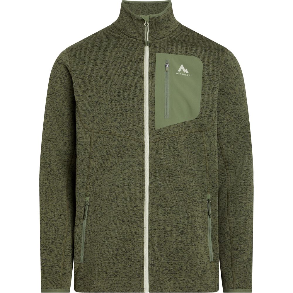 McKinley Skeena III M Herren Fleecejacke 914 melange olive da Produktbild 0