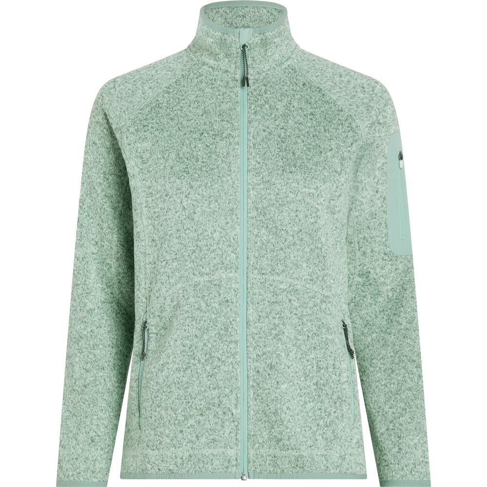 McKINLEY Skeena Wms 972- Damen Fleecejacke melange-green-sm Produktbild 0
