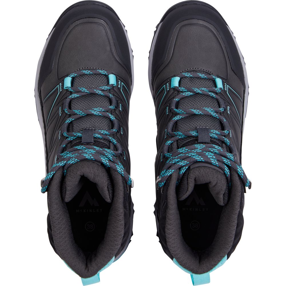 McKinley Tahsis Mid AQX Damen Wanderschuhe anthracite mint dark Produktbild 2