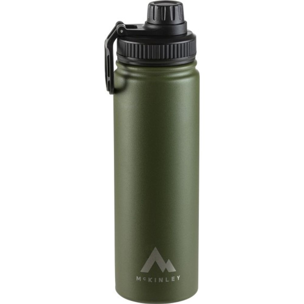 McKinley Vacuum 0,6L Schraubverschluss Trinkflasche green dark Produktbild 0