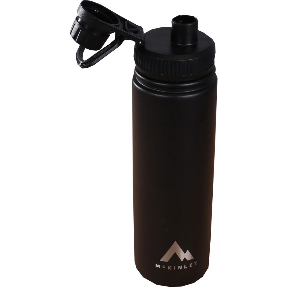 McKinley Vacuum 0,6L Schraubverschluss Trinkflasche black Produktbild 1
