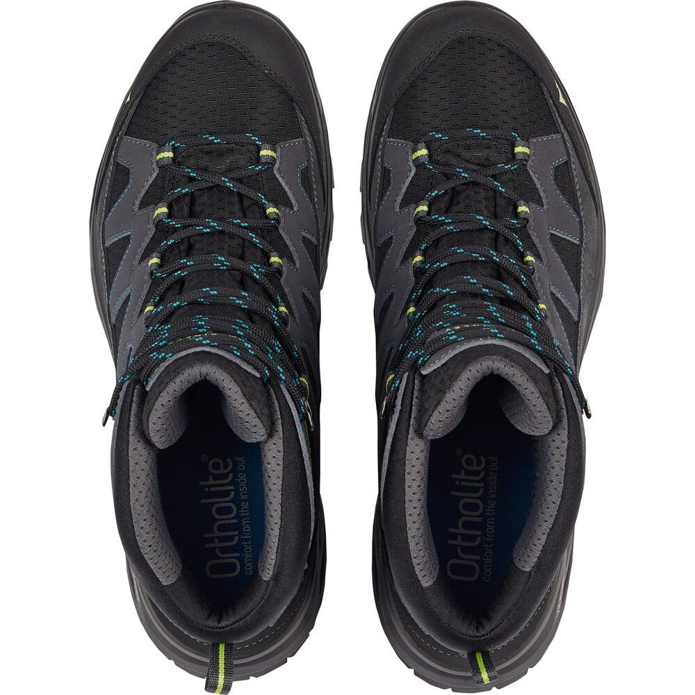 McKinley Vulcanus Mid AQX Herren Wanderschuh anthracite/blue petrol Produktbild 1