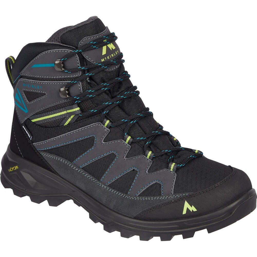McKinley Vulcanus Mid AQX Herren Wanderschuh anthracite/blue petrol Produktbild 2