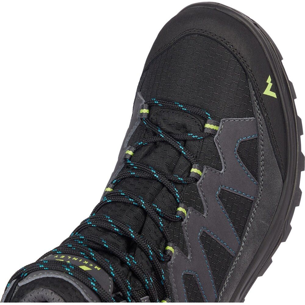 McKinley Vulcanus Mid AQX Herren Wanderschuh anthracite/blue petrol Produktbild 4