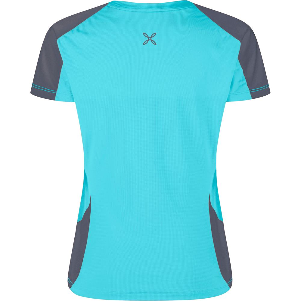 Montura Hade Damen T-Shirt turquoise graphite blue Produktbild 1