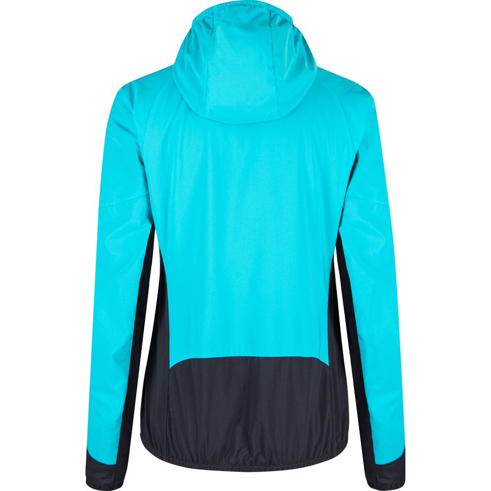 Montura Rise Octa Hooded Damen Isolationsjacke turquoise antracite Produktbild 1