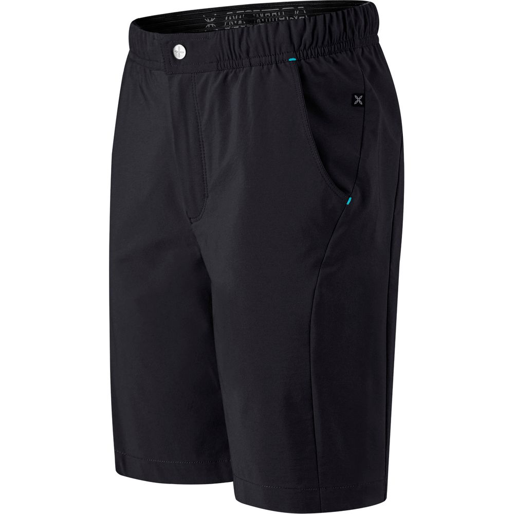 Montura Spitze Licht Bermuda Damen Shorts black turquoise Produktbild 2