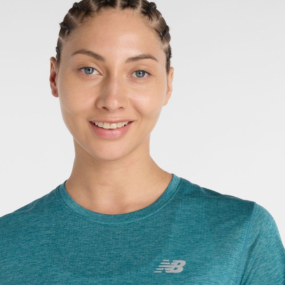 New Balance Damen Running S/S Top Produktbild 3