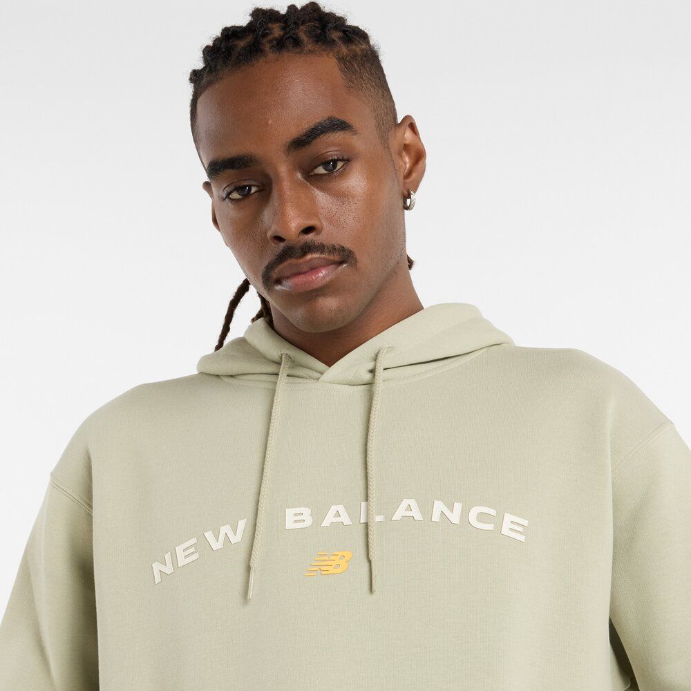 New Balance Reimagined Fleece Graphic Herren Hoodie Produktbild 2