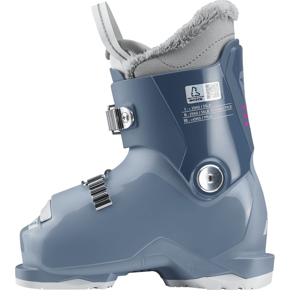 Nordica Speedmachine J 2 Kinder Skischuh blau-hellblau-fuchsie Produktbild 2