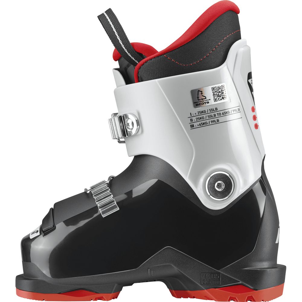 Nordica Speedmachine J 2 Kinder Skischuh schwarz-grau-rot Produktbild 2