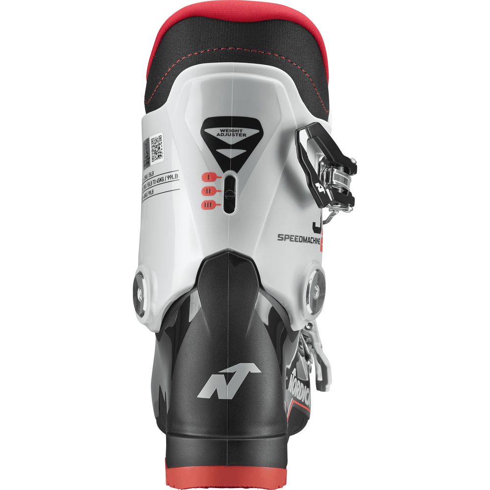 Nordica Speedmachine J 2 Kinder Skischuh schwarz-grau-rot Produktbild 3