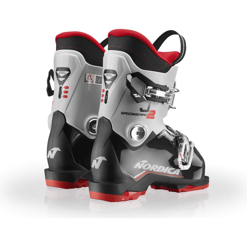 Nordica Speedmachine J 2 Kinder Skischuh schwarz-grau-rot Produktbild 6