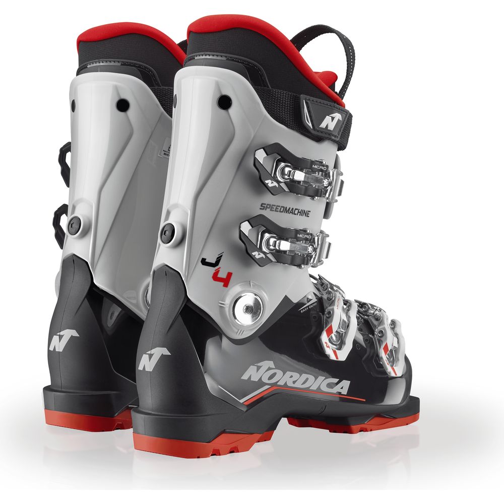 Nordica Speedmachine J 4 Kinder Skischuh schwarz-grau-rot Produktbild 6