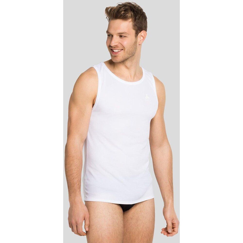 Odlo Active F-dry Light Baselayer Herren Tanktop weiß Produktbild 2