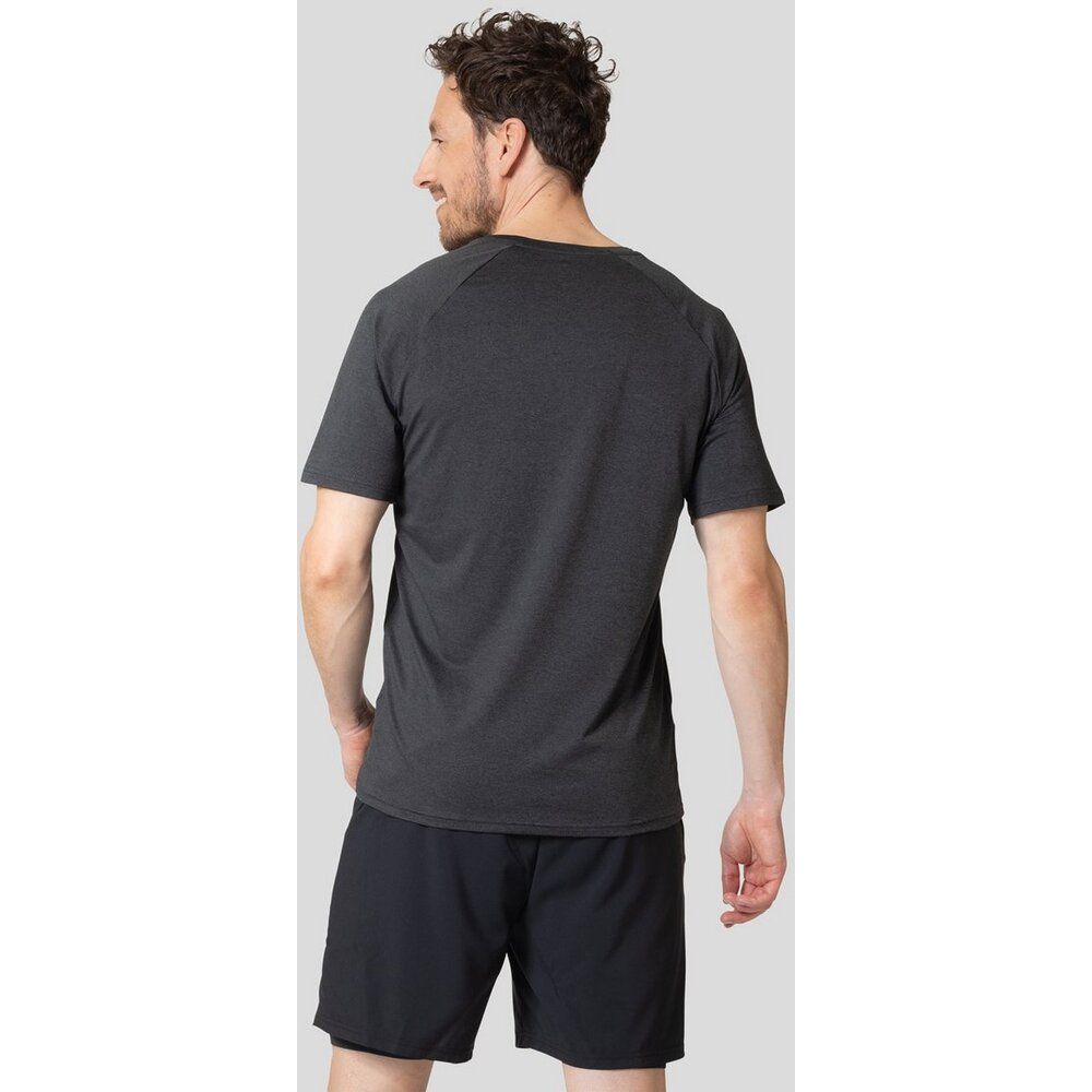 Odlo Essential 365 Herren T-Shirt black melange Produktbild 3