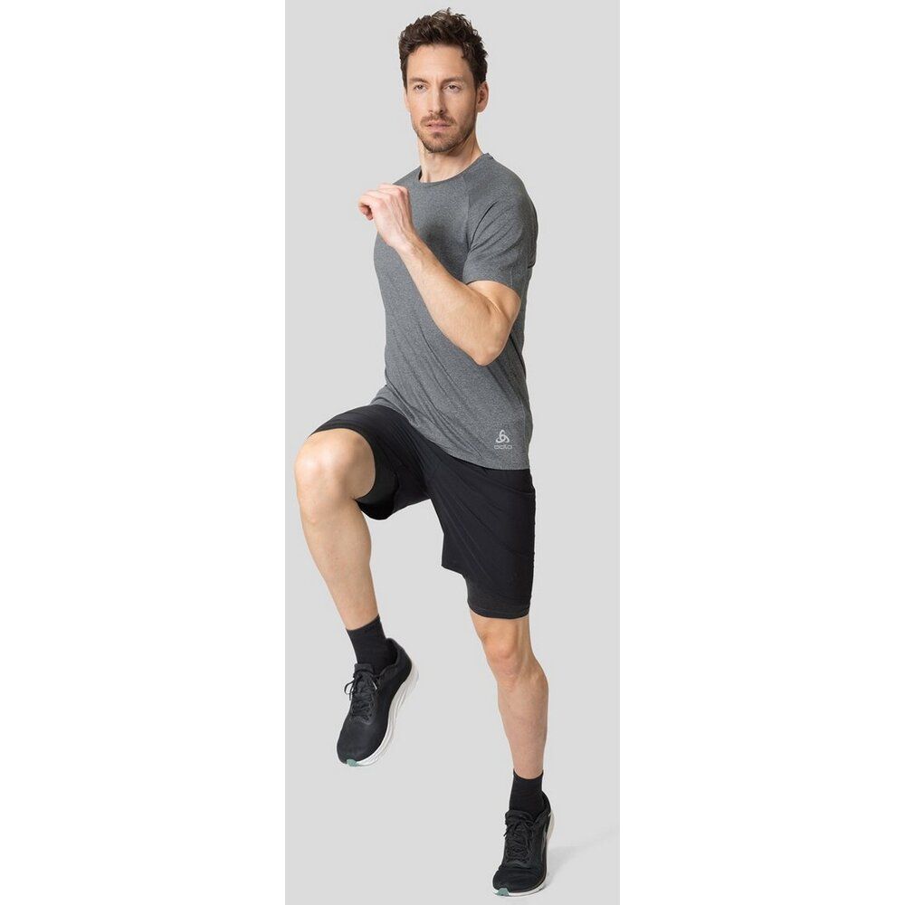 Odlo Essential 365 Herren T-Shirt grey melange Produktbild 4