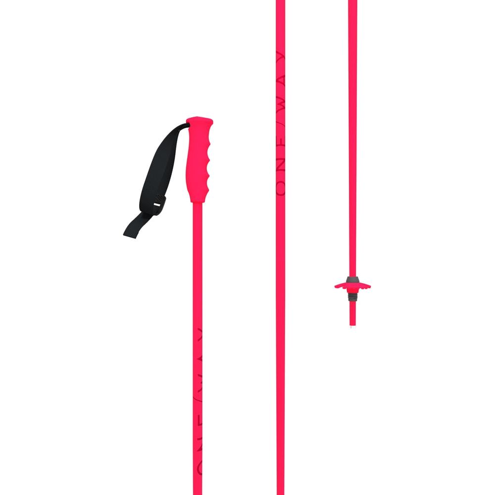 OneWay Junior Skistöcke - Neon Pink Produktbild 0
