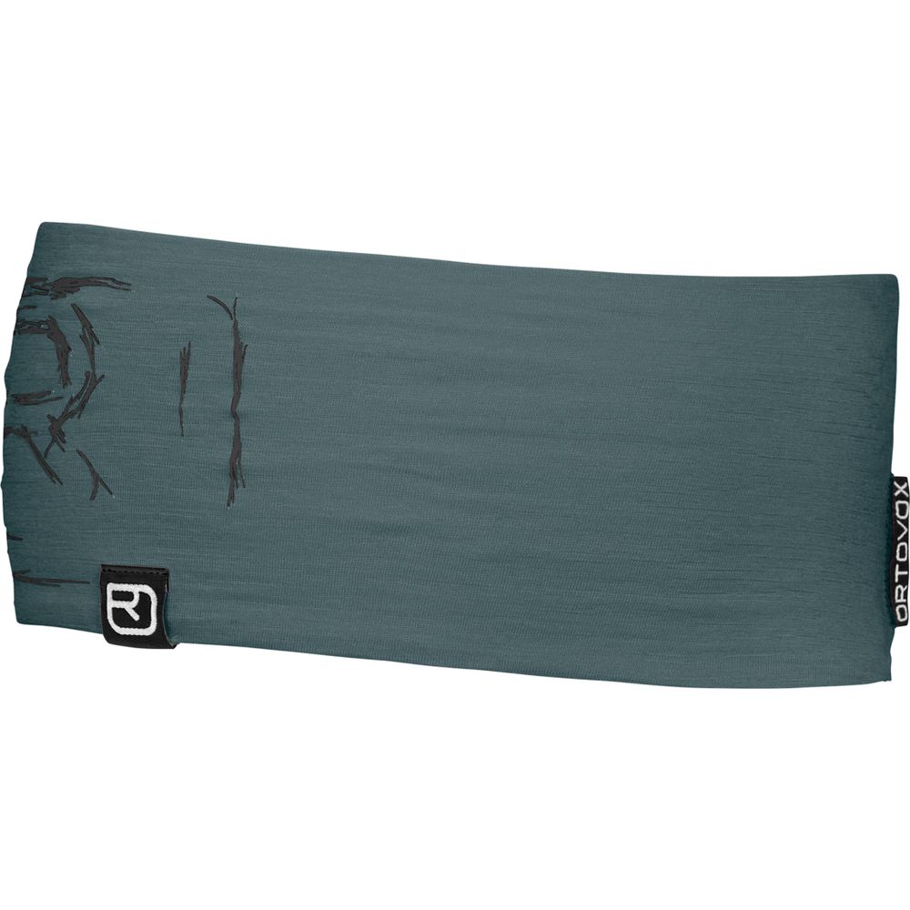 Ortovox 120 Tec Logo Headband Herren Stirnband dark arctic grey Produktbild 0