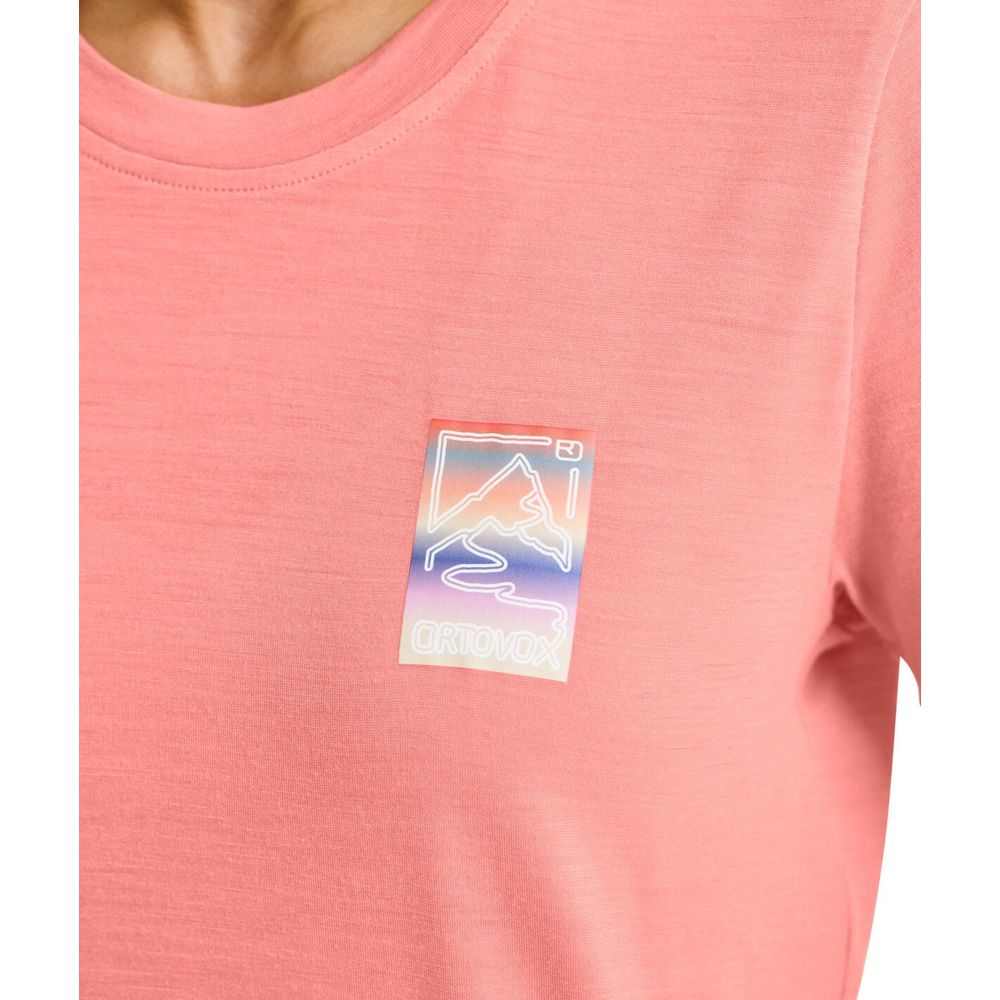 Ortovox 140 Cool Mtn Gradient Damen T-Shirt blossom Produktbild 4