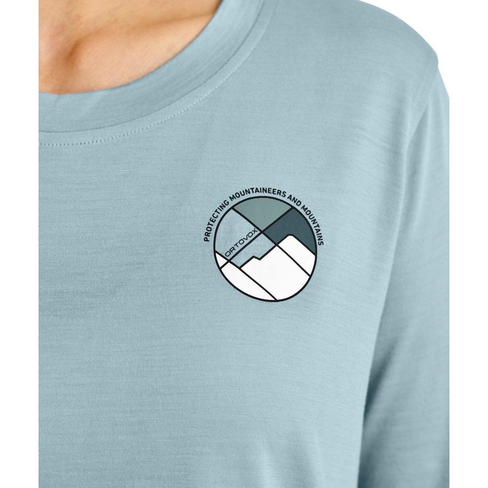 Ortovox 140 Cool Round Landscape Damen T-Shirt lush lavender Produktbild 4