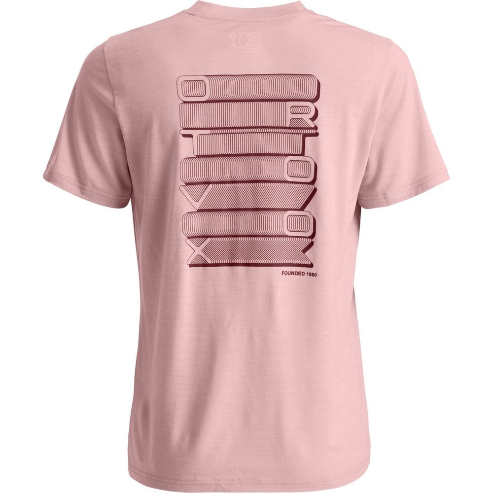 Ortovox 150 Cool Logo Staple Damen T-Shirt dawn-rose Produktbild 1