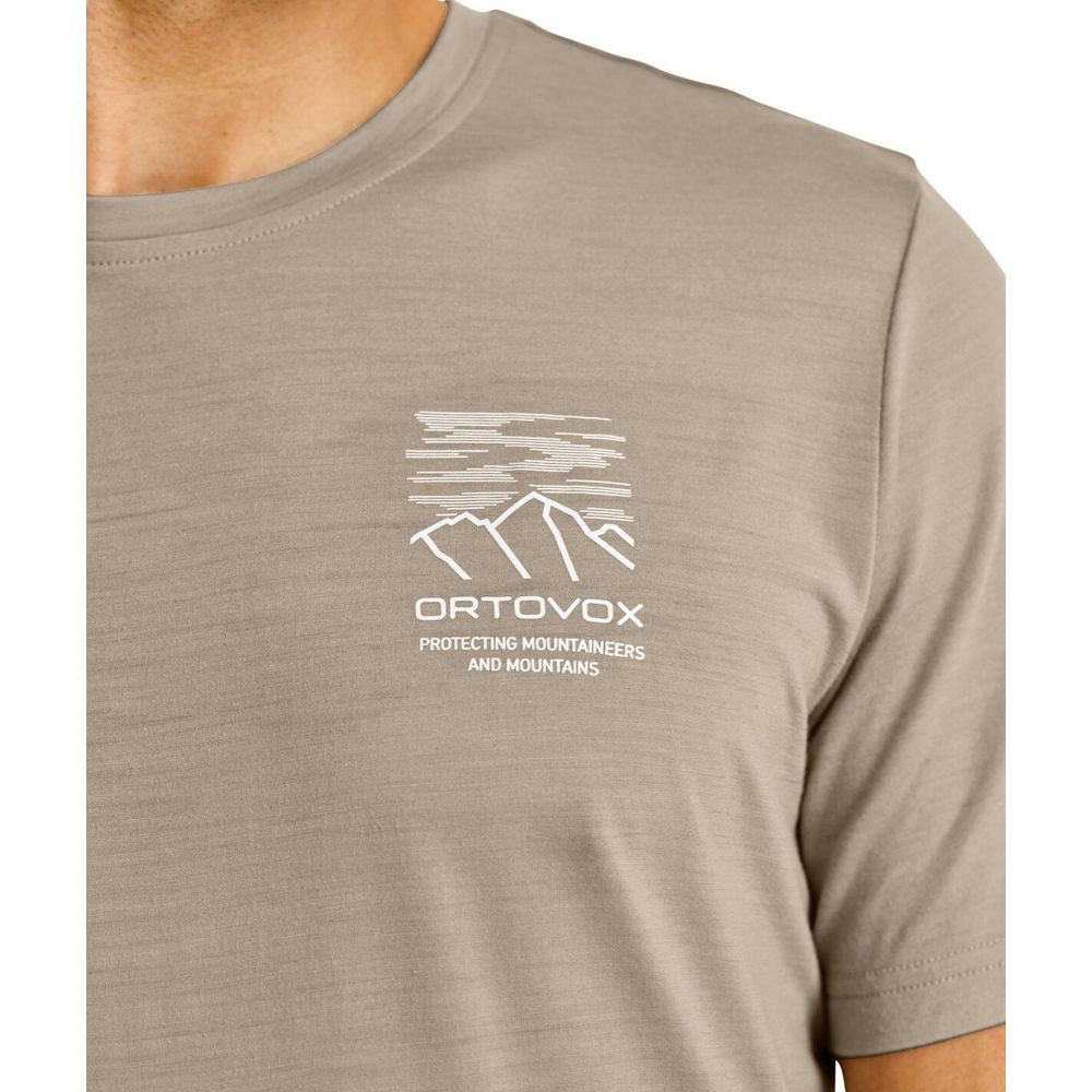 Ortovox 150 Cool Mtn Mission Herren T-Shirt grey sand Produktbild 4
