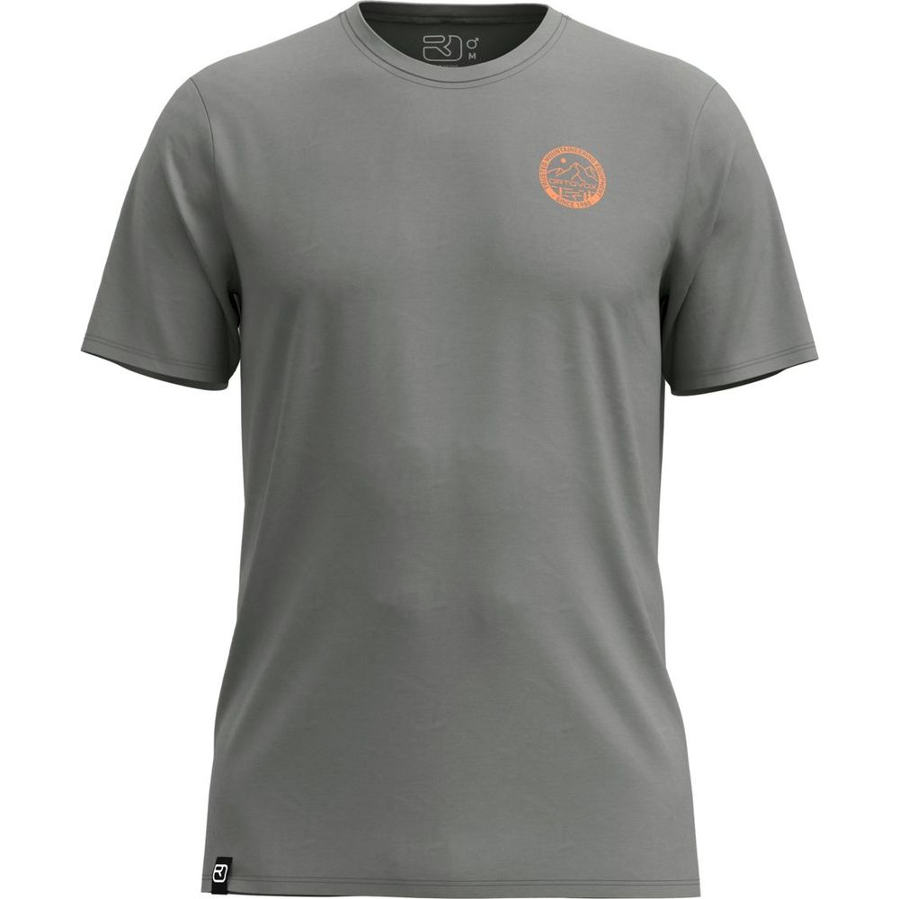 Ortovox 185 Merino MTN Badge TS M Herren Funktionsshirt dark-sage Produktbild 0