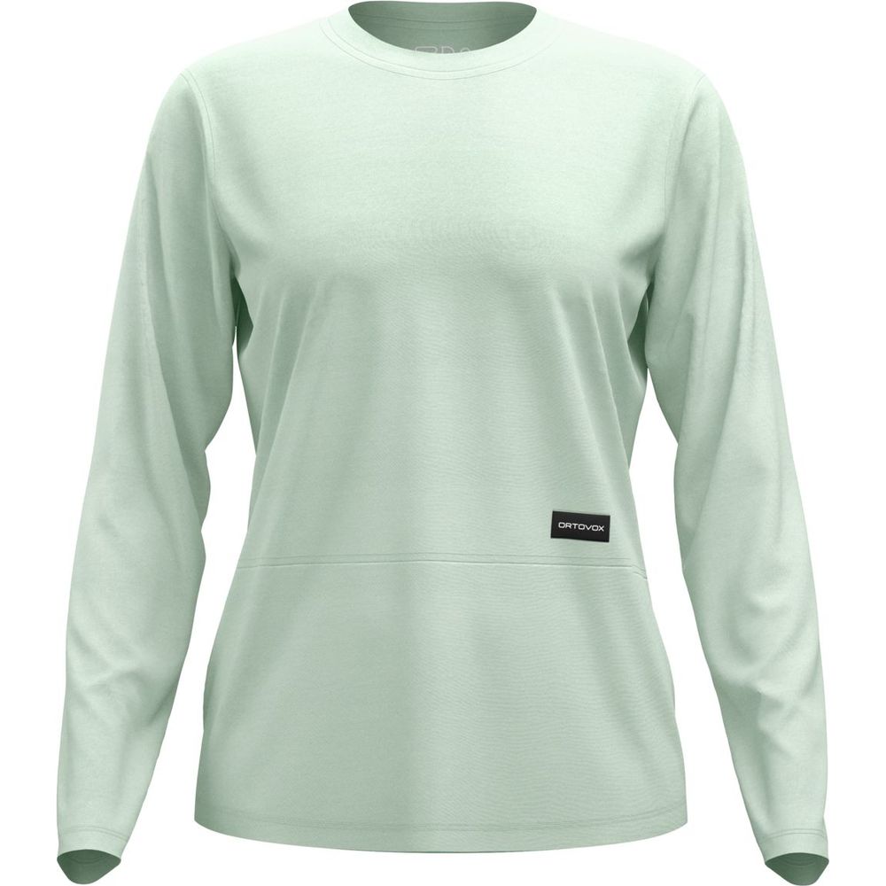 Ortovox 185 Merino Patch Damen Longsleeve green acid Produktbild 0
