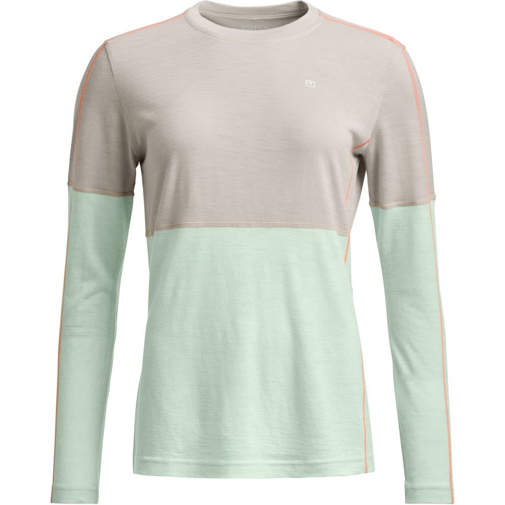 Ortovox 185 Rock'n'wool Frauen Longsleeve white tea Produktbild 0