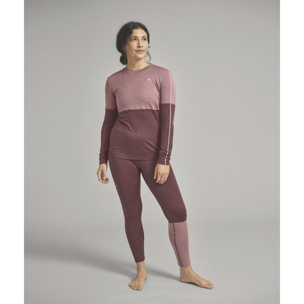 Ortovox 185 Rock'n'wool Frauen Longsleeve white tea Produktbild 2