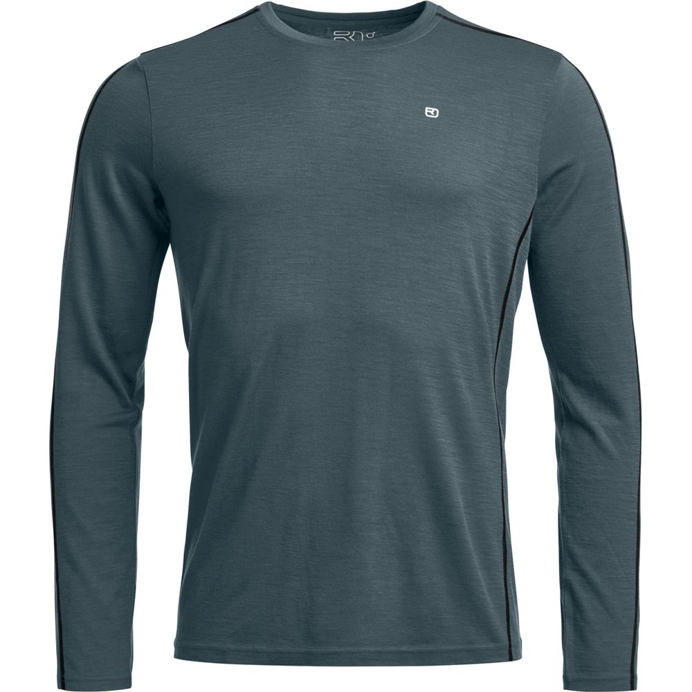 Ortovox 185 Rock'n'wool Männer Longsleeve dark arctic grey Produktbild 0