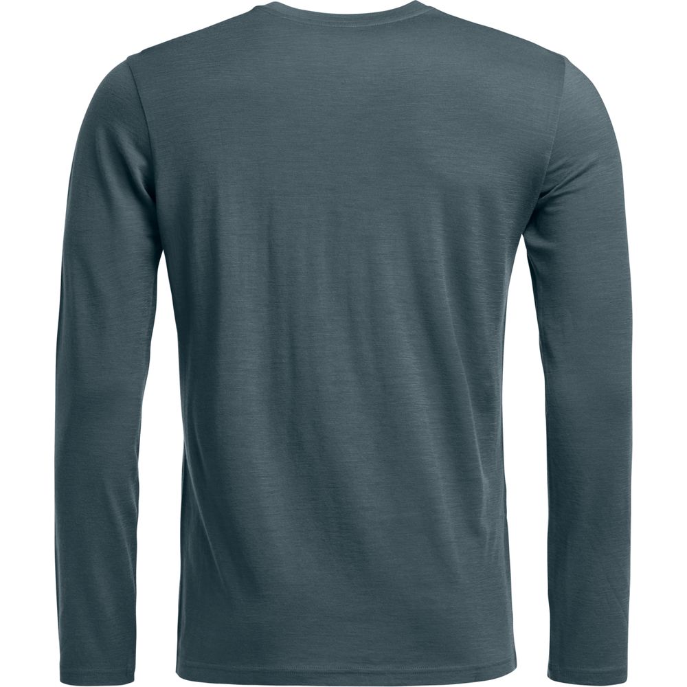 Ortovox 185 Rock'n'wool Männer Longsleeve dark arctic grey Produktbild 1