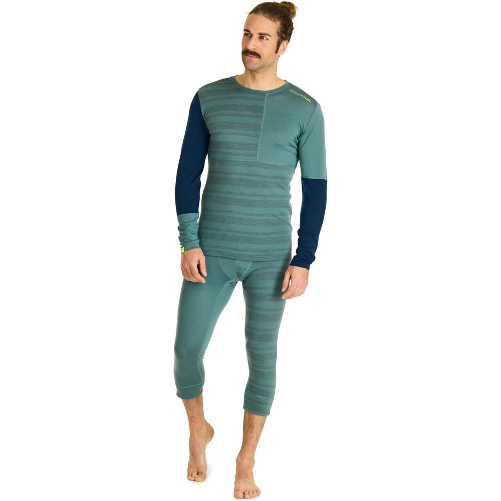 Ortovox 185 Rock'n'wool Männer Longsleeve dark arctic grey Produktbild 2