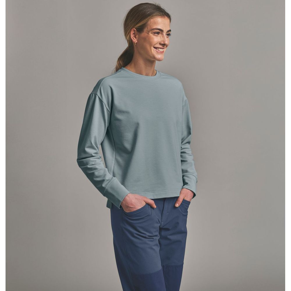Ortovox Affinity Crew Neck Damen Pullover icy-shore Produktbild 2
