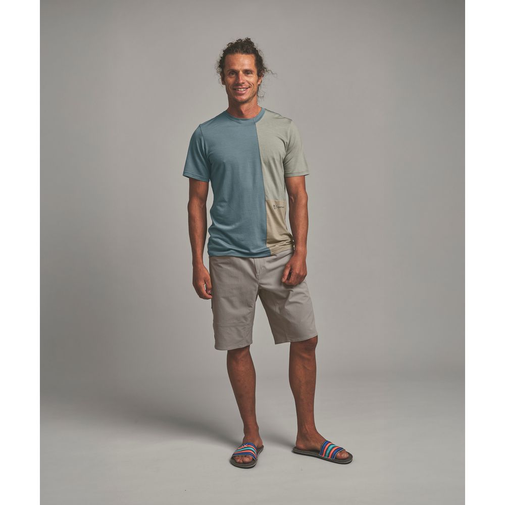 Ortovox Affinity Plus Herren Klettershort blue-nunatak Produktbild 3