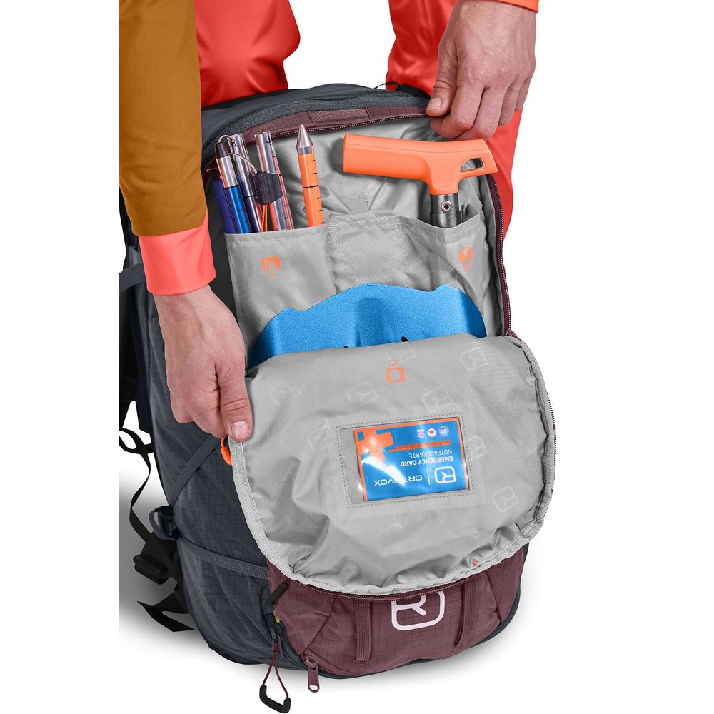 Ortovox Avabag Litric Tour 36s Skitourenrucksack Zip black raven Produktbild 4