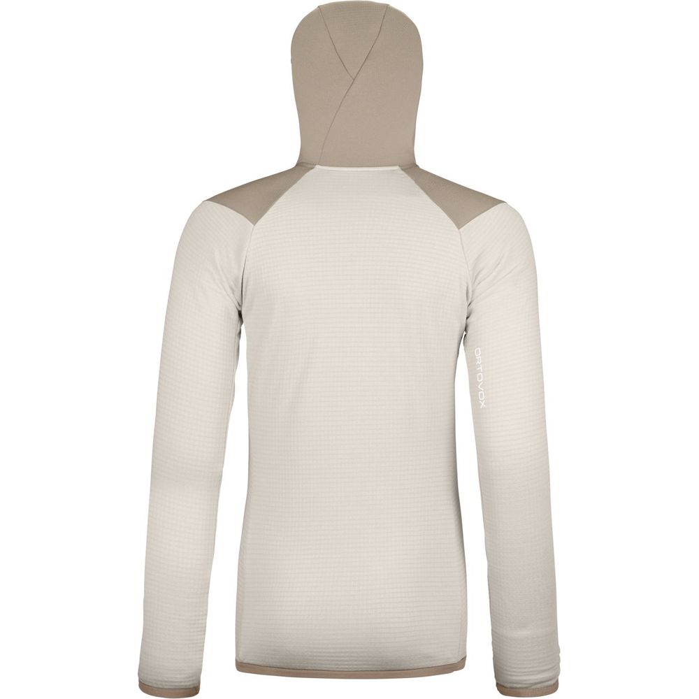 Ortovox Fleece Grid Hoody Damen Fleecejacke white chalk Produktbild 1
