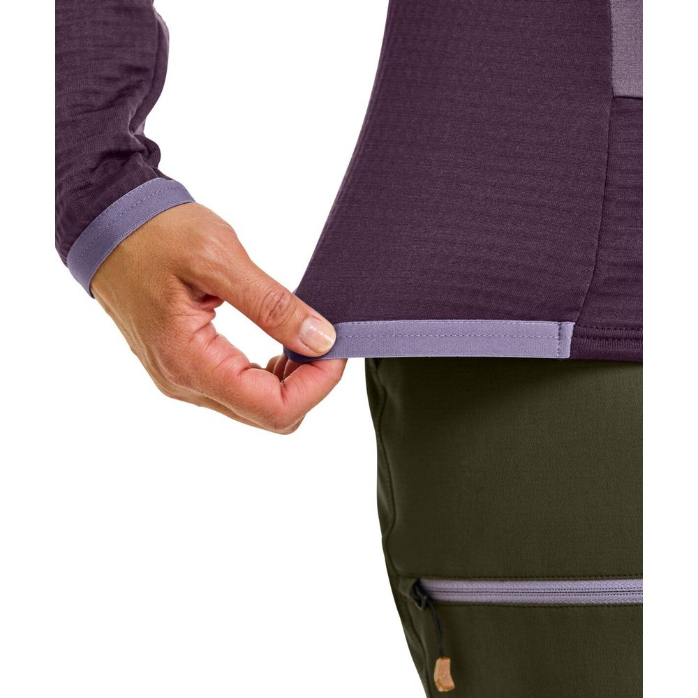 Ortovox Fleece Grid Hoody Damen Fleecejacke white chalk Produktbild 5