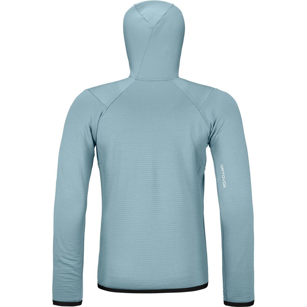 Ortovox Fleece Grid Hoody Herren Fleecejacke glacier grey Produktbild 1
