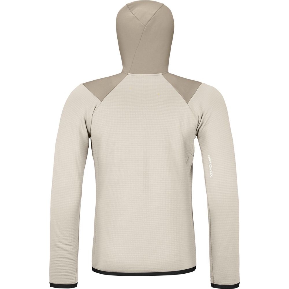 Ortovox Fleece Grid Hoody Herren white chalk Produktbild 1
