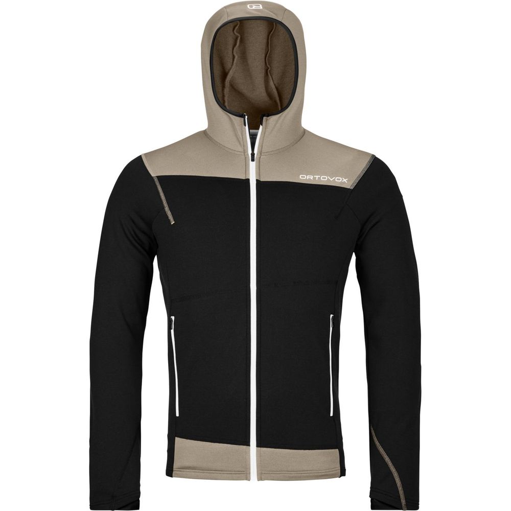 Ortovox Fleece Light Hoody Herren Fleecejacke black raven Produktbild 0