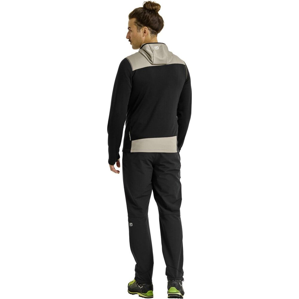 Ortovox Fleece Light Hoody Herren Fleecejacke black raven Produktbild 3
