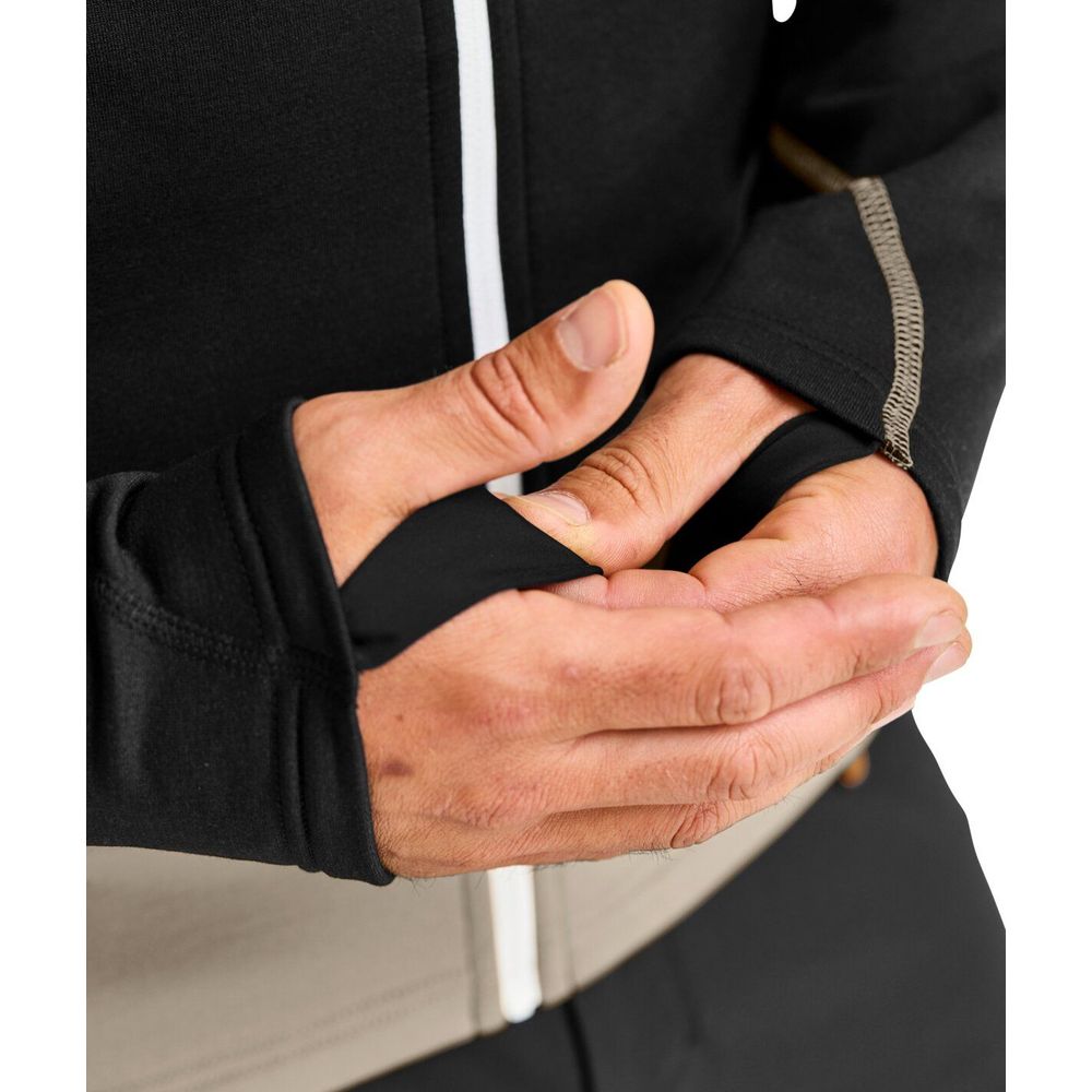 Ortovox Fleece Light Hoody Herren Fleecejacke black raven Produktbild 4