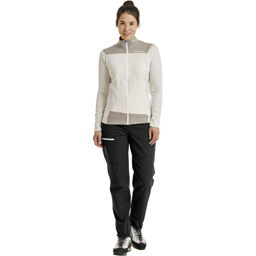 Ortovox Fleece Light Jacket Frauen white chalk Produktbild 2