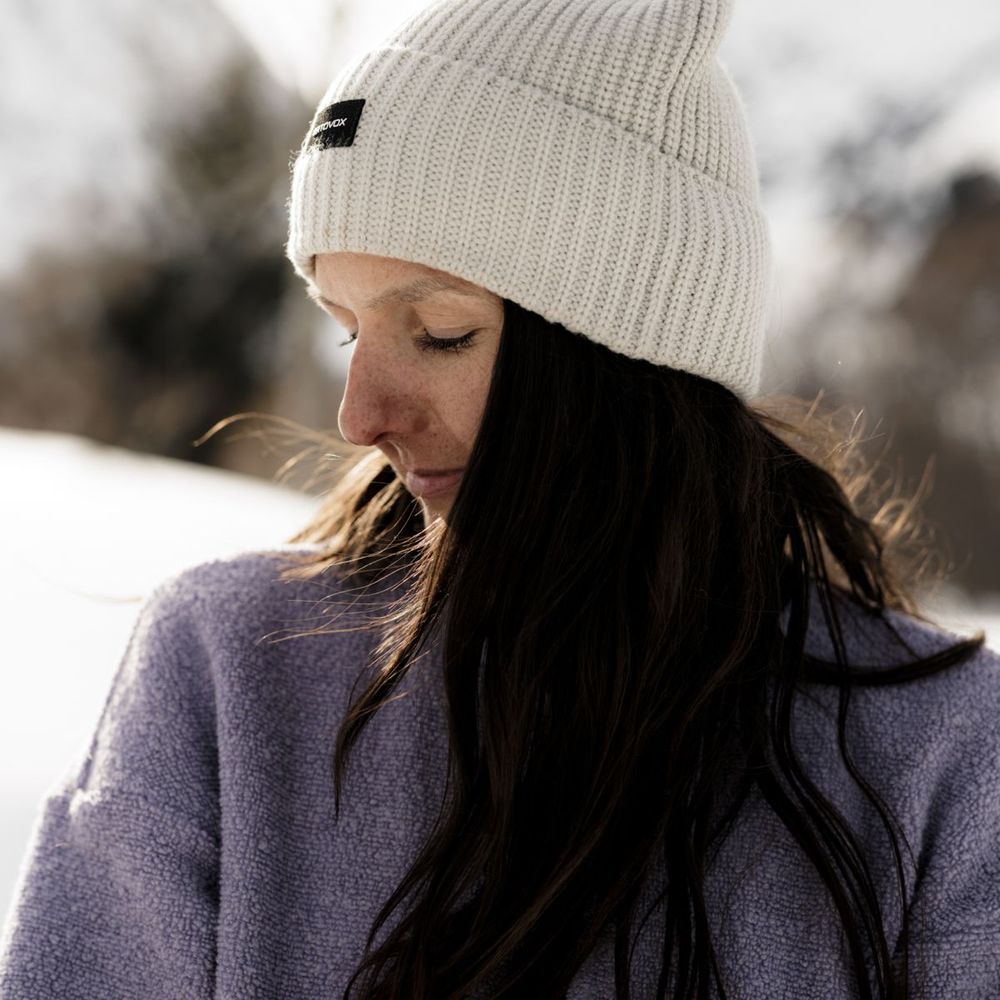 Ortovox Fleece Teddy Damen Jacke white tea Produktbild 3