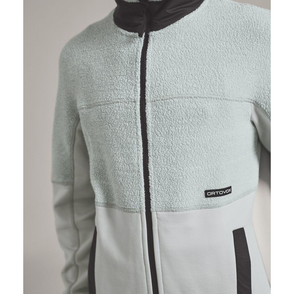 Ortovox Fleece Teddy Männer Jacke dark wild herbs Produktbild 4